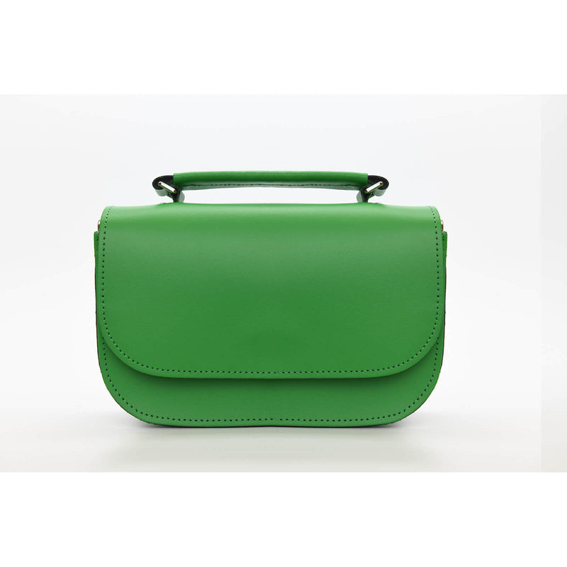Aura Handmade Leather Bag - Green