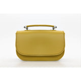 Aura Handmade Leather Bag - Yellow Ochre