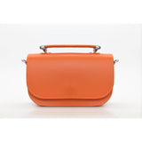 Aura Handmade Leather Bag - Orange