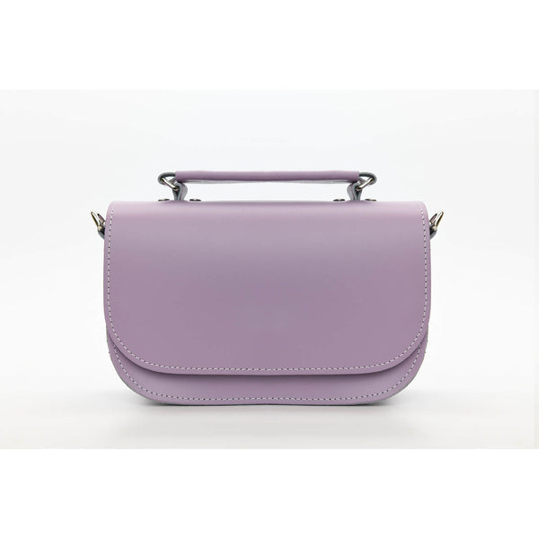 Aura Handmade Leather Bag - Pastel Violet
