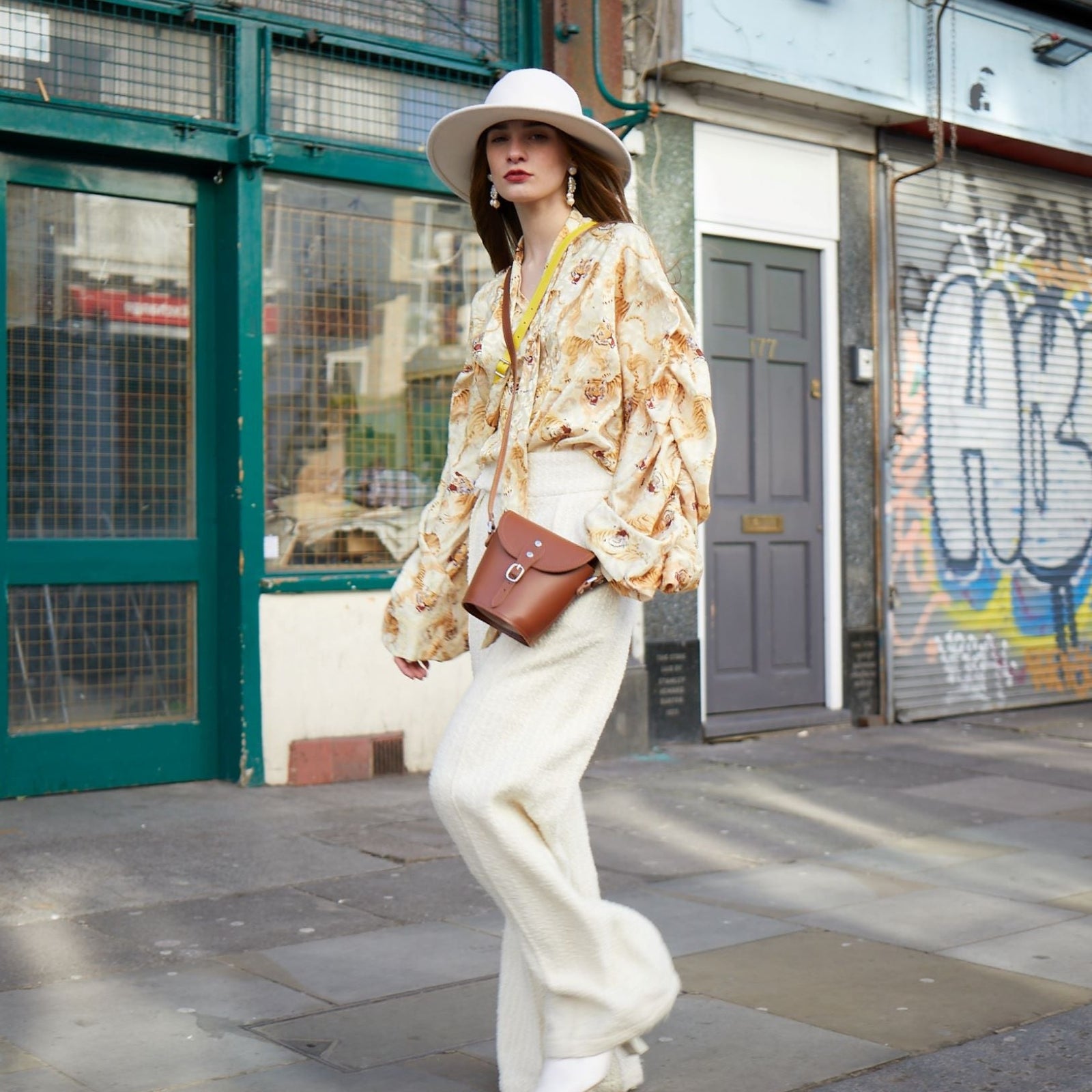 Navy Leather Barrel Bag | Zatchels | Lifetime Guarantee