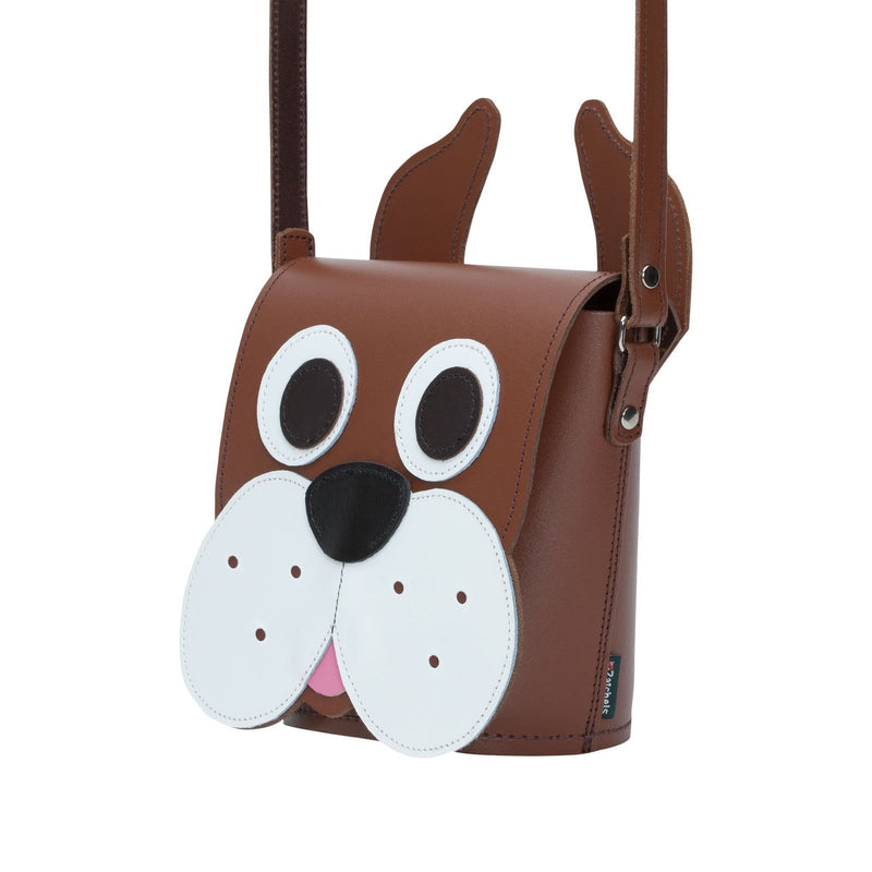 Buster Dog Leather Bag - Novelty Bag - Zatchels