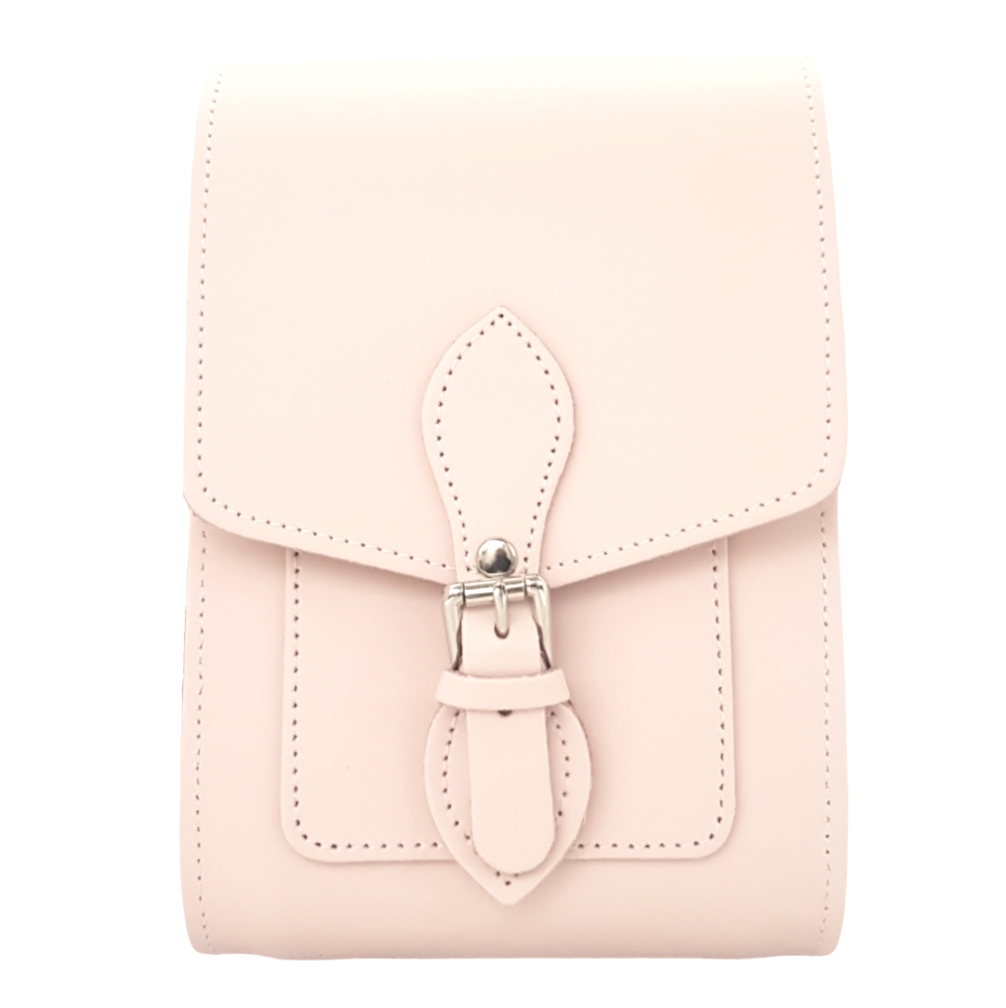 Handmade Leather Festival Phone Bag - Cherry Blossom