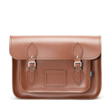 Chestnut Leather Satchel - Satchel - Zatchels