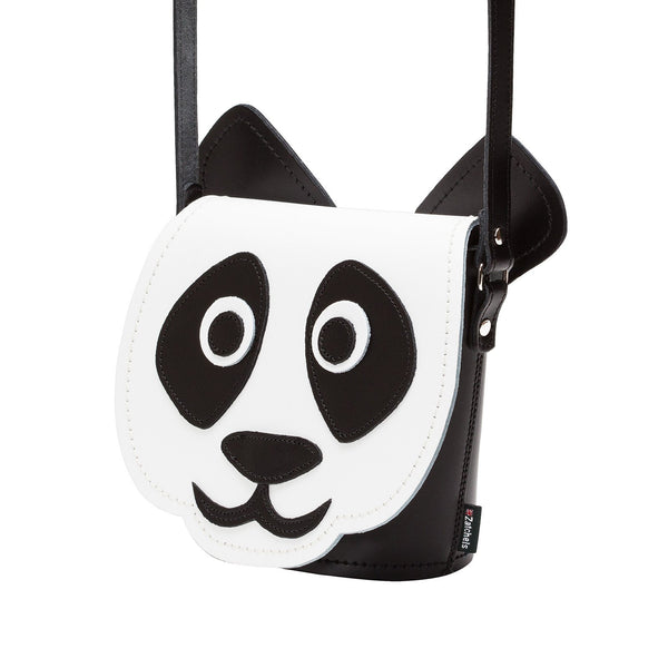 Chi Chi Panda Leather Bag - Novelty Bag - Zatchels