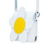 White Daisy Leather Novelty Bag - Novelty Bag - Zatchels