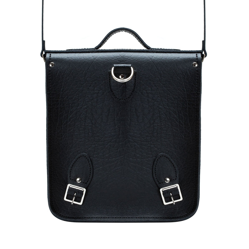 Black Executive Leather City Backpack - Backpack - Zatchels