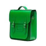 Green Leather City Backpack - Backpack - Zatchels