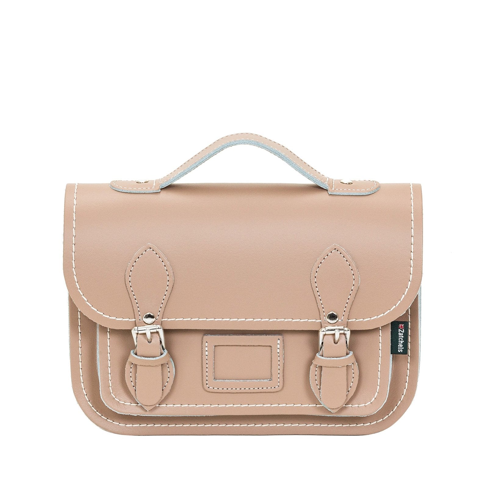 Iced Coffee Leather Midi Satchel - Midi Satchel - Zatchels
