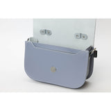 Aura Handmade Leather Bag - Lilac Grey