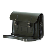 Ivy Green Leather Satchel - Satchel - Zatchels