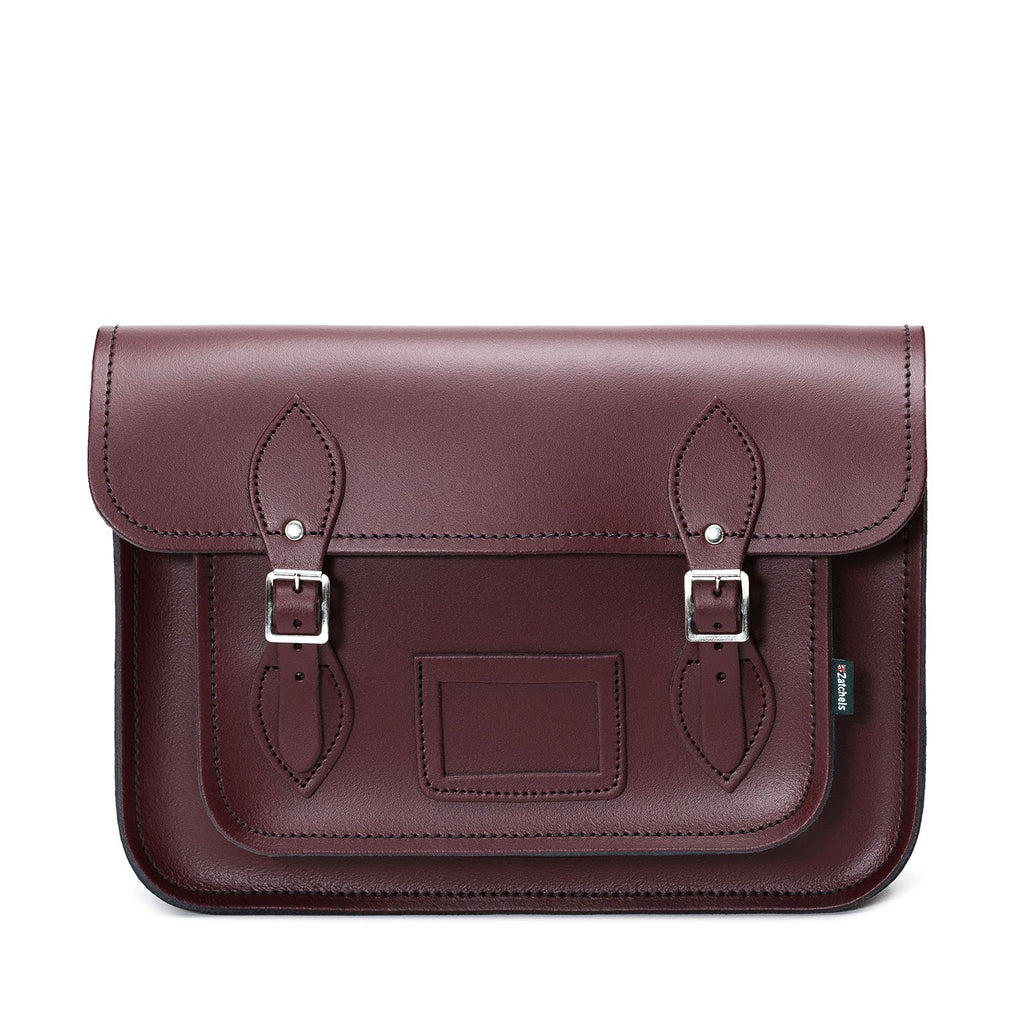 鑑定書付　ザッチェルズ14.5\"サッチェルバッグ/Marsala Red/ Zatchels(ザッチェルズ) / サッチェルバッグ/14.5 inch/MARSALA
