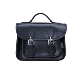 Navy Leather Micro Satchel - Micro Satchel - Zatchels