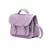 Pastel Violet Leather Micro Satchel - Micro Satchel - Zatchels