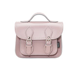 Rose Quartz Leather Micro Satchel - Micro Satchel - Zatchels