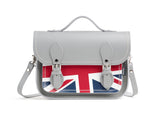 Union Jack Midi Satchel - Ghost Grey