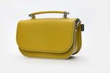 Aura Handmade Leather Bag - Yellow Ochre