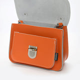 Luna Handmade Leather Bag - Orange
