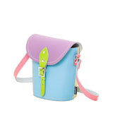 Pastel Kaleidoscope Leather Barrel Bag - Barrel Bag - Zatchels