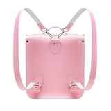 Pastel Pink Leather City Backpack - Backpack - Zatchels