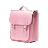 Pastel Pink Leather City Backpack - Backpack - Zatchels