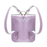 Pastel Violet Leather City Backpack - Backpack - Zatchels