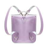 Pastel Violet Leather City Backpack - Backpack - Zatchels