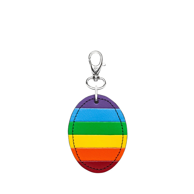 Pride Leather Oval Charm - Accessories - Zatchels