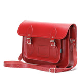 Red Leather Satchel - Satchel - Zatchels