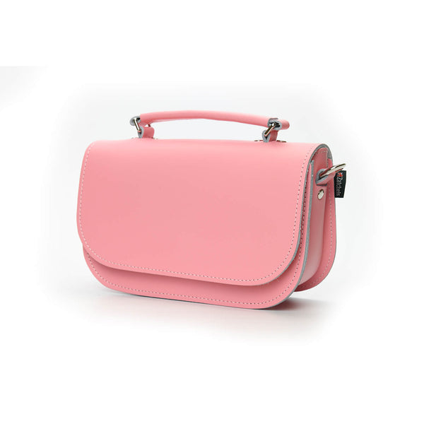 Aura Handmade Leather Bag - Pastel Pink