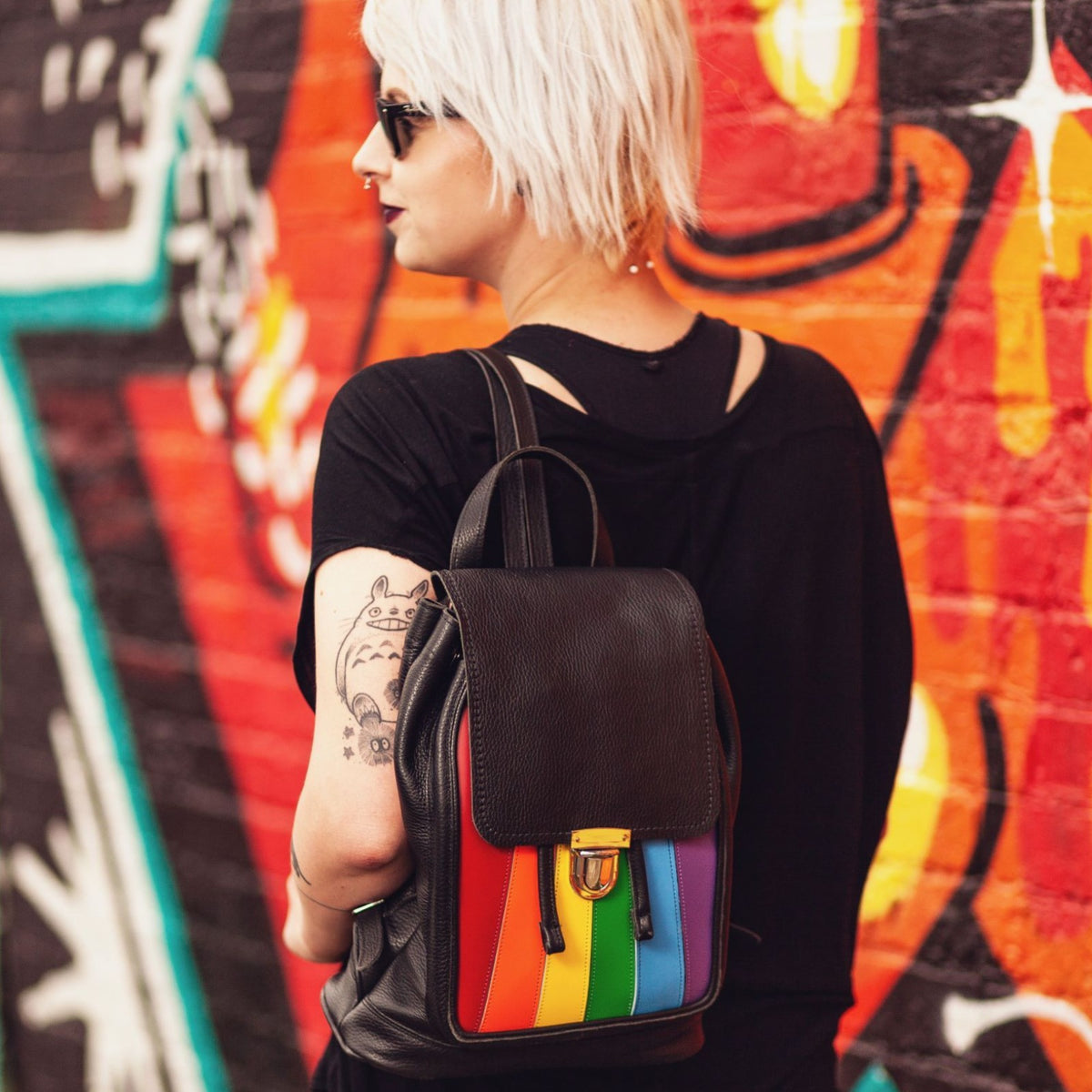 Pride Leather Backpack | York Pride Bags LGBT+ | Zatchels
