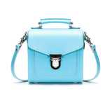 Pastel Baby Blue Leather Sugarcube - Sugarcube - Zatchels