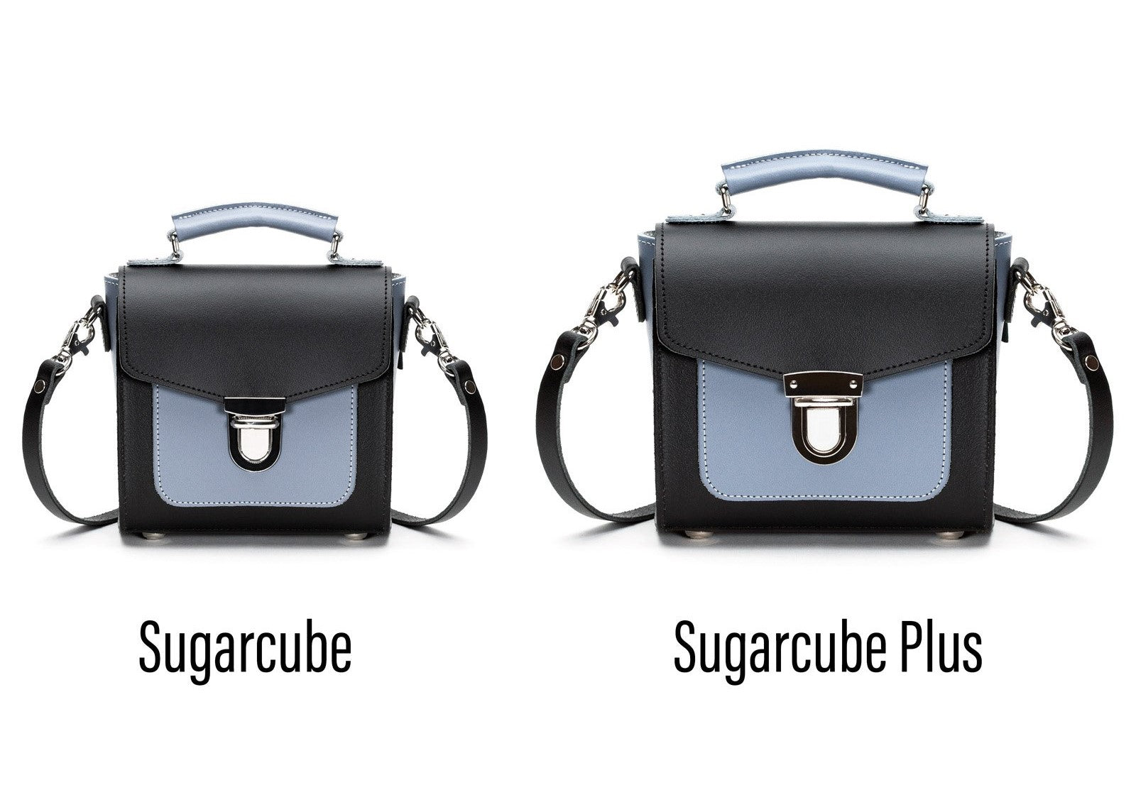 Mocha Mauve Leather Sugarcube bag by Zatchels | BUY ONLINE