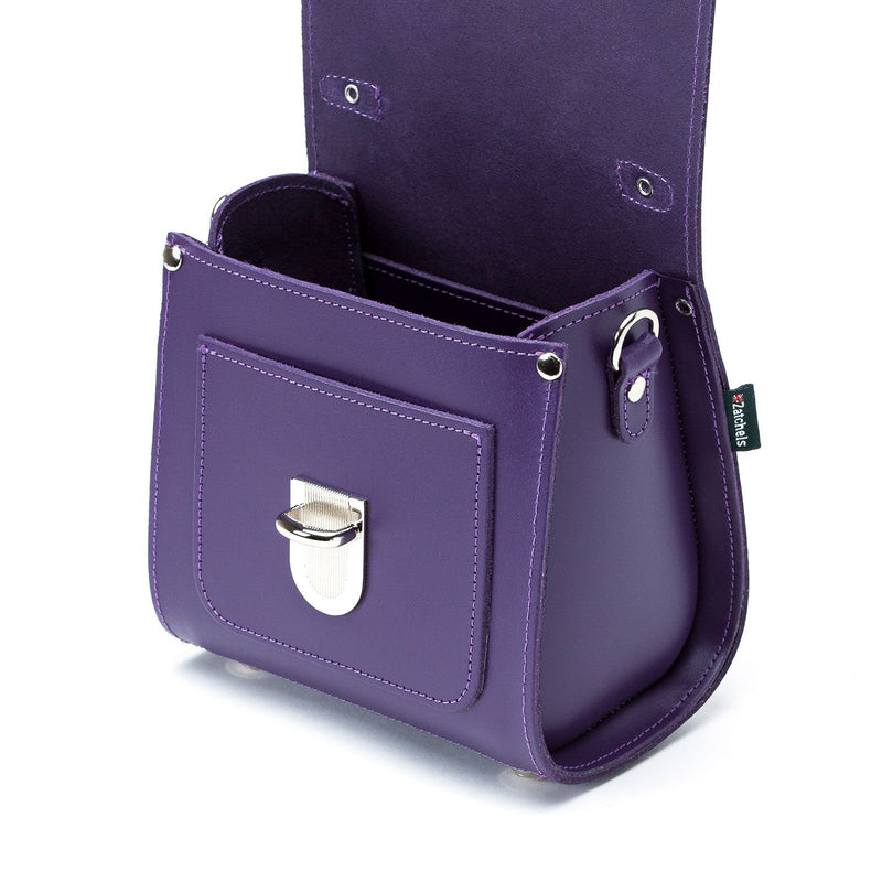 Purple Leather Sugarcube - Sugarcube - Zatchels