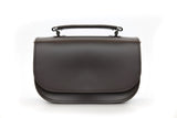 Aura Handmade Leather Bag - Dark Brown