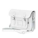 White Leather Satchel - Satchel - Zatchels