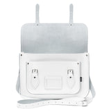 White Leather Satchel - Satchel - Zatchels